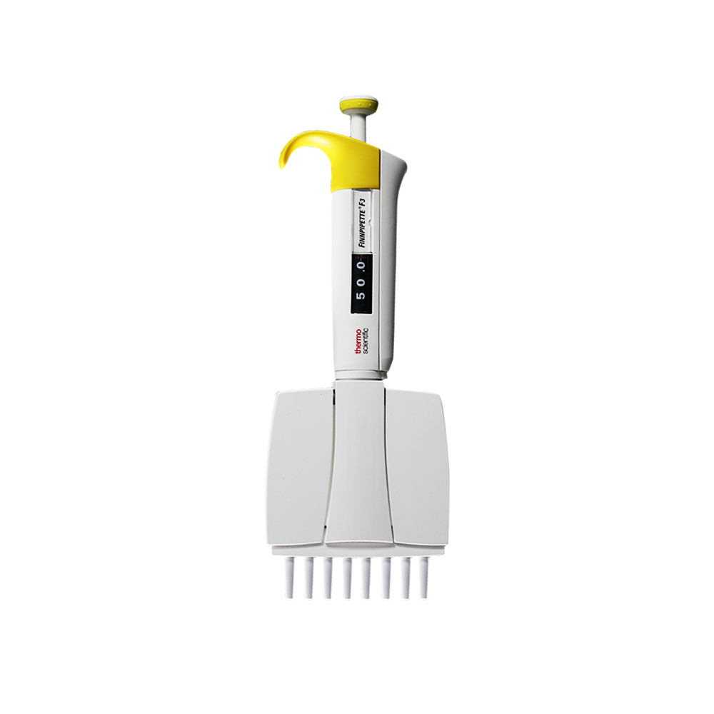 30-300ul F3 可調(diào)八道移液器,半支消毒
