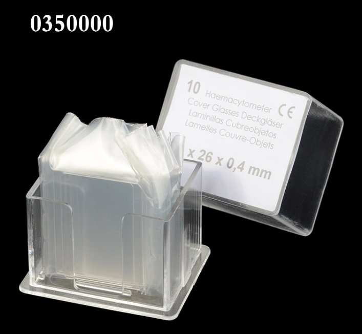 0350000，MARIENFELD 血球計(jì)數(shù)板蓋玻片20X26mm